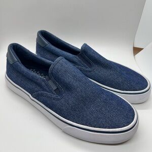Lugz Men’s Denim Casual Slip On Shoes Sneakers Size 9.5
